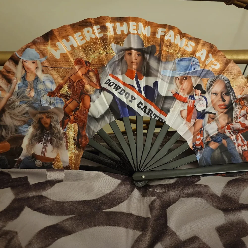 Decorative Hand Fan in Multicolor - Women Accessories